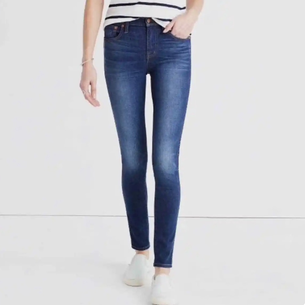 Madewell High Riser Skinny Denim Jeans Size 25